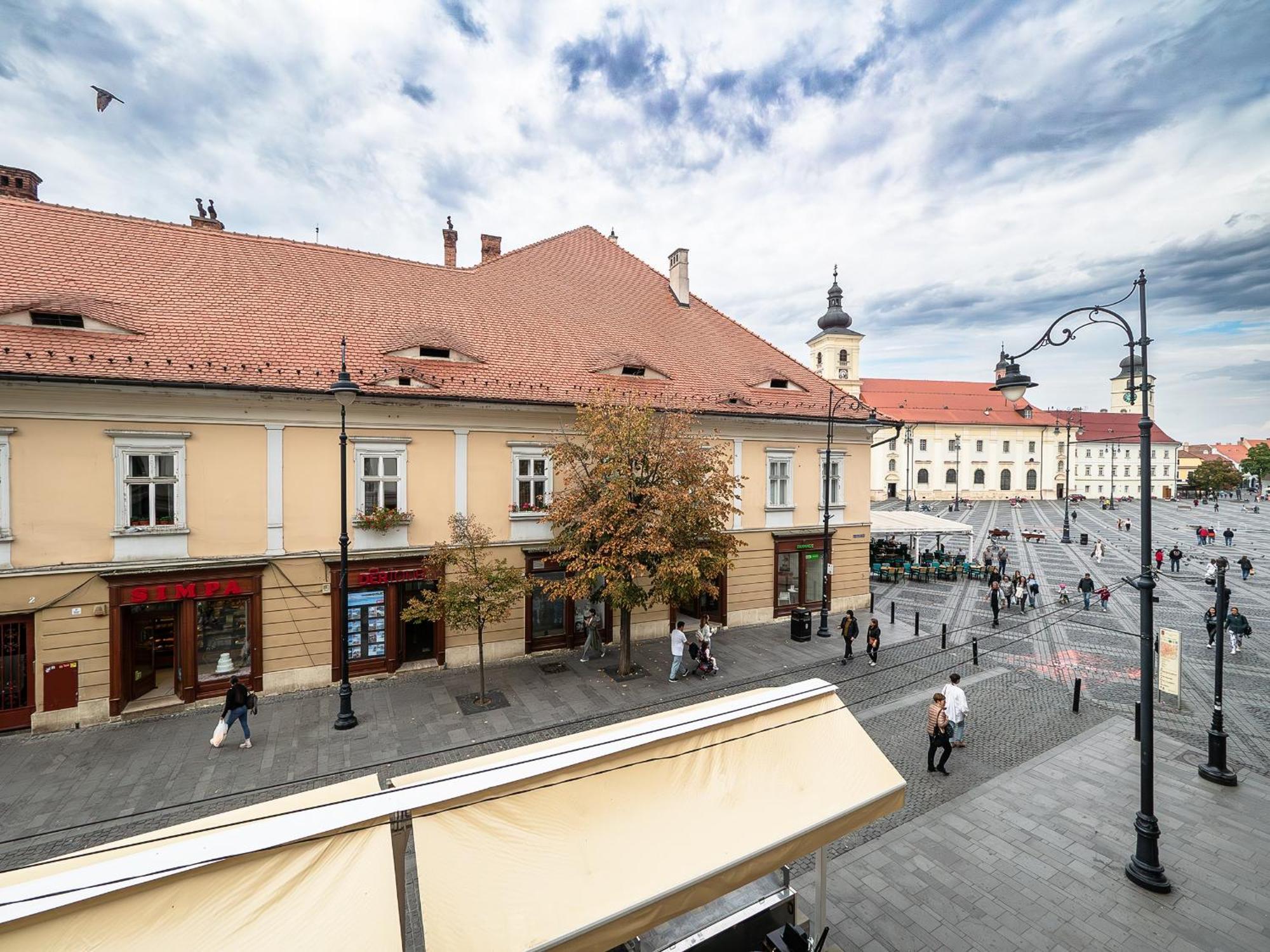 City Spirit Studio - Piata Mare & Balcescu View Sibiu Dış mekan fotoğraf